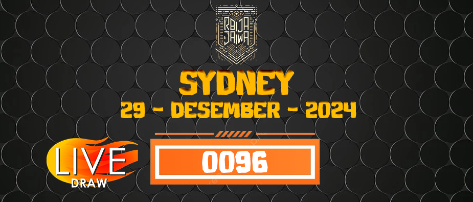 Hasil Togel Sydney 29 Desember 2024