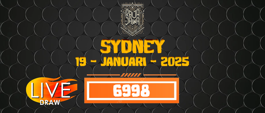 Hasil Togel Sydney 19 Januari 2025