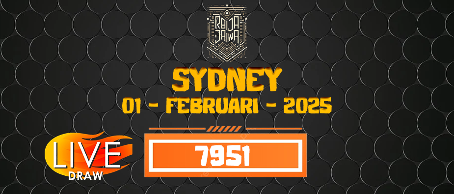 Hasil Togel Sydney 1 Februari 2025
